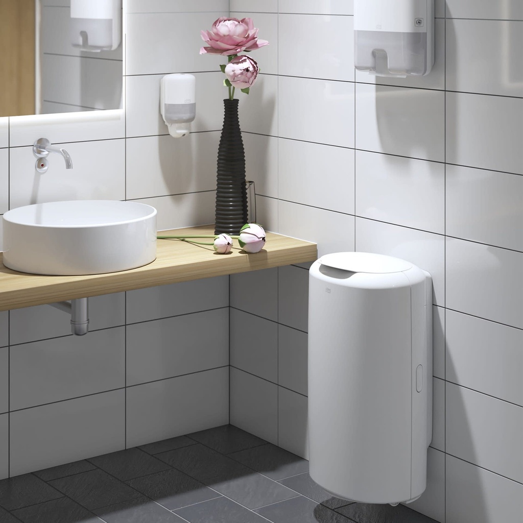 Papperskorg Tork B1 50l   vit