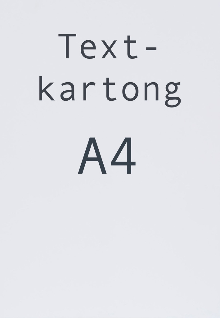 Kartong A4 600g vit 5/fp