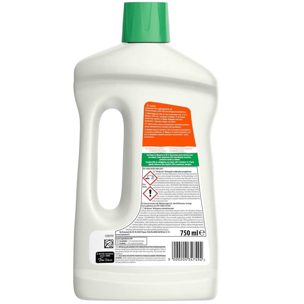 Propplösare kök Mr Muscle750ml