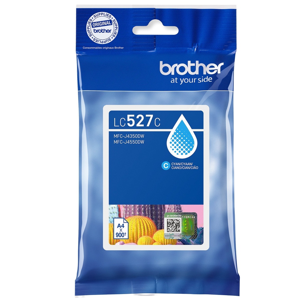 Bläck Brother LC527C 0,9K Cyan