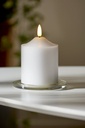 Blockljus LED Flamme D7,5 H12