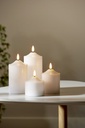 Blockljus LED Flamme D7,5 H12