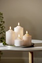 Blockljus LED Flamme D7,5 H12