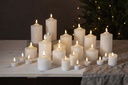 Blockljus LED Flamme D7,5 H12