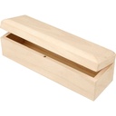 Ask avlång 20x6x6cm kejsarträd