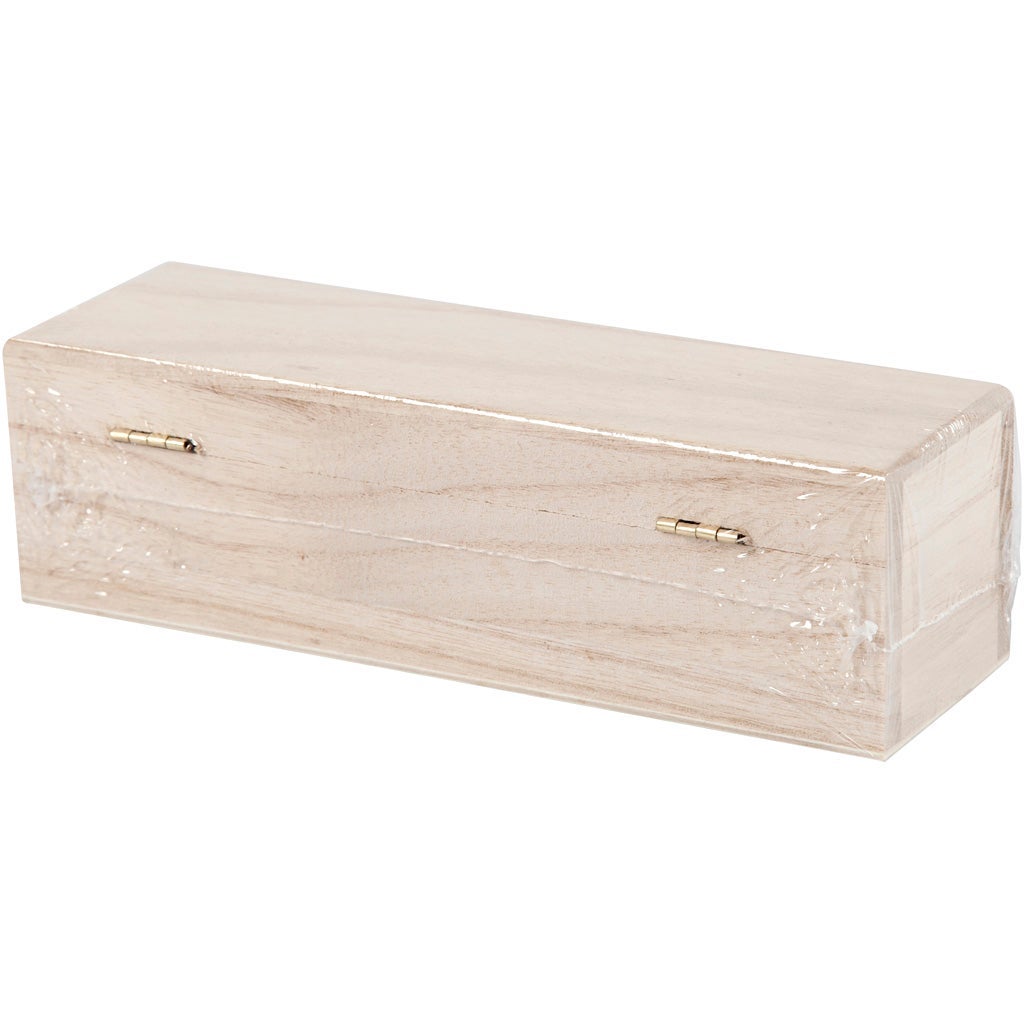 Ask avlång 20x6x6cm kejsarträd