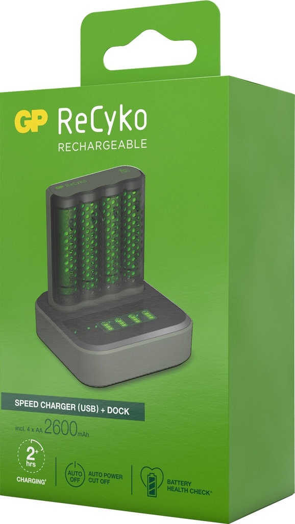 Batteriladdare GP ReCyko Speed
