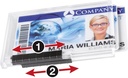 Korthållare Pushbox Duo 10p