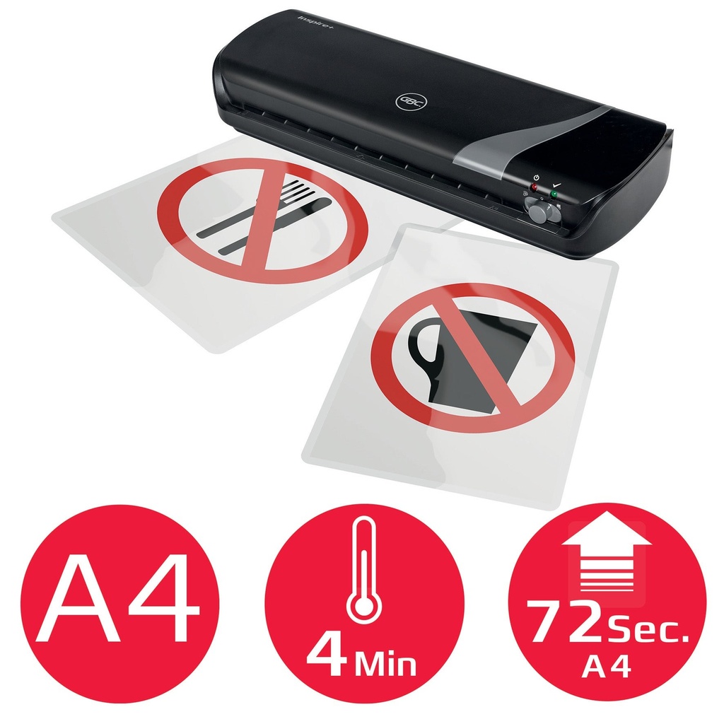 Laminator GBC Inspire+ A4 Sv