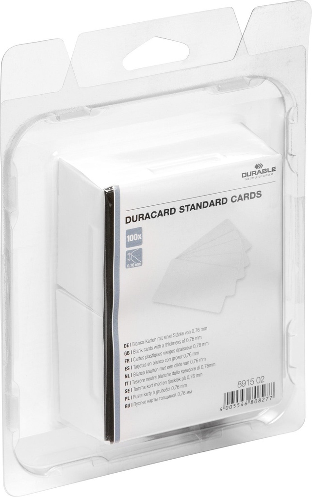 Plastkort DURACARD 100st vi