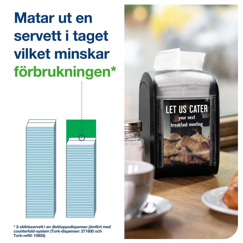 Tork Xpressnap Fit®.Bordsdispe