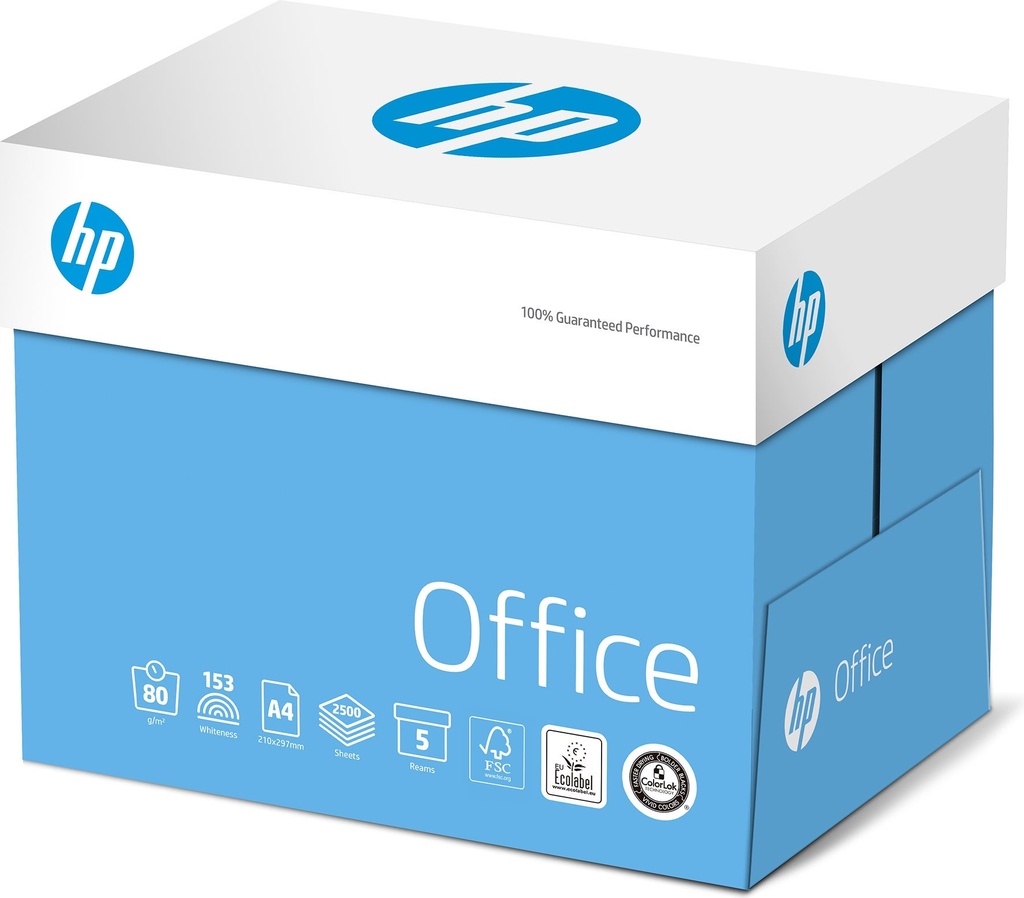 Kopieringspapper HP Office A4 80g 500/fp