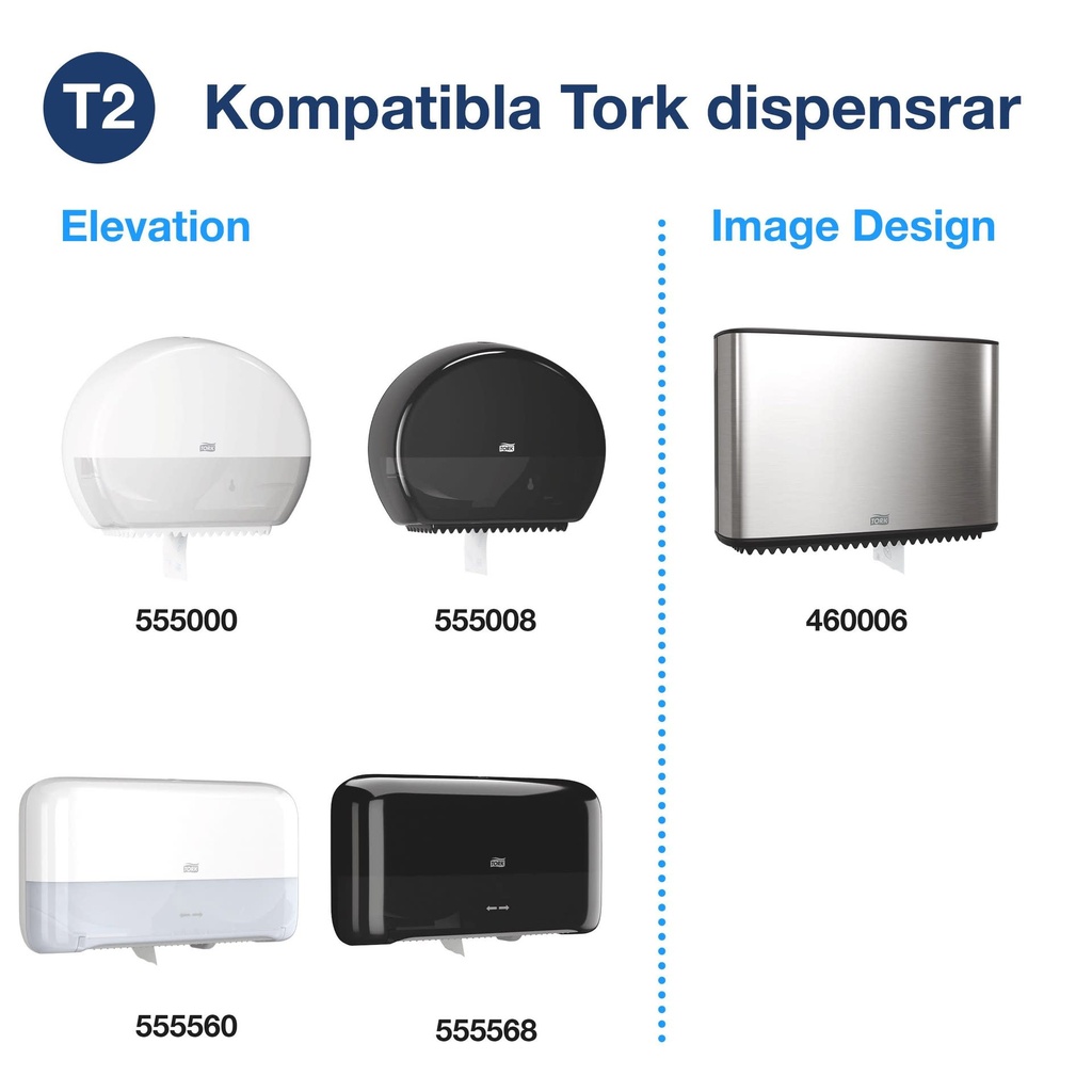 Toalettppr Universal T2  12/fp