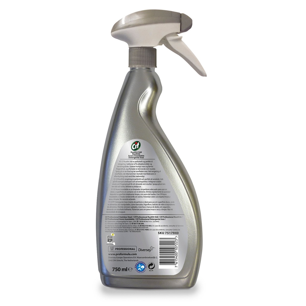 Cif Professional Rostfritt