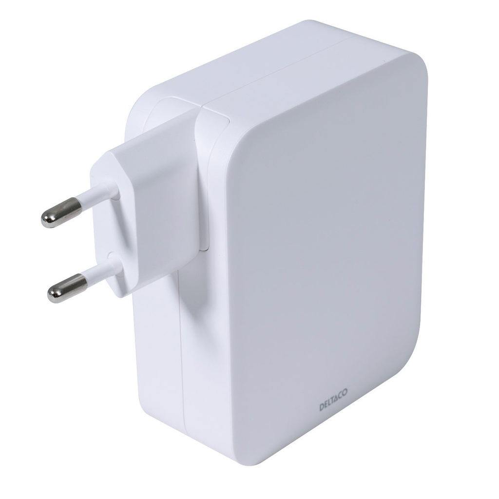 USB-C laddare 1 USB-A & 3-C 10