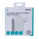 USB-C laddare 1 USB-A & 3-C 10
