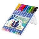 Fiberpenna Staedtler 1,0 10/fp