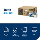 Rengöringsduk Tork vit W8 55st