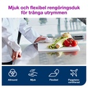 Rengöringsduk Tork vit W8 55st
