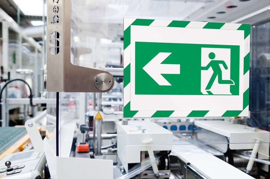 Duraframe Security A4 grön/vit