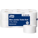 Toalettppr Tork Adv T2 12/kt