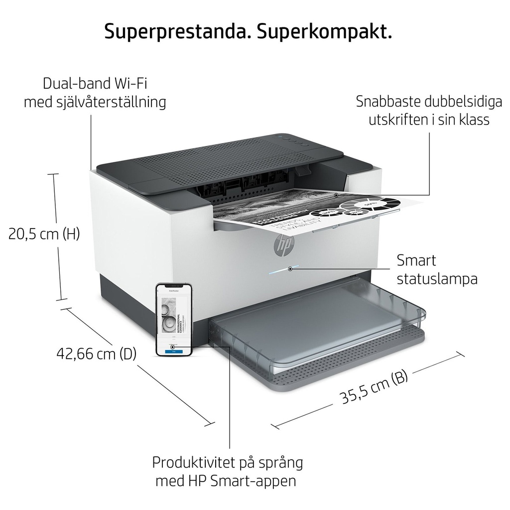Skrivare HP LaserJet M209dw
