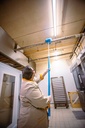 Rörborste Vikan 53cm mjuk Blå