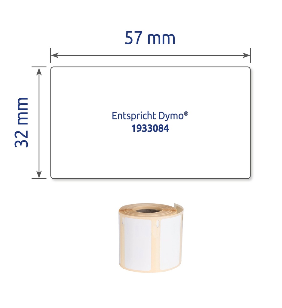 Etikett Avery durable 57x32mm