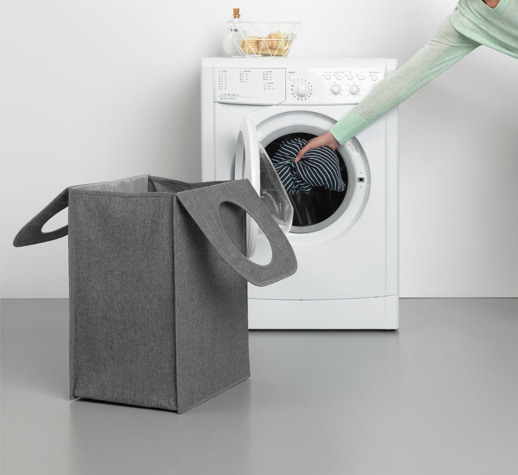 Tvättkorg rektangulär 55L