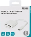 USB-C-HDMI/VGA/Ljud/USB-C 100W