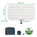 Pegboard Ergo Skrivbord under