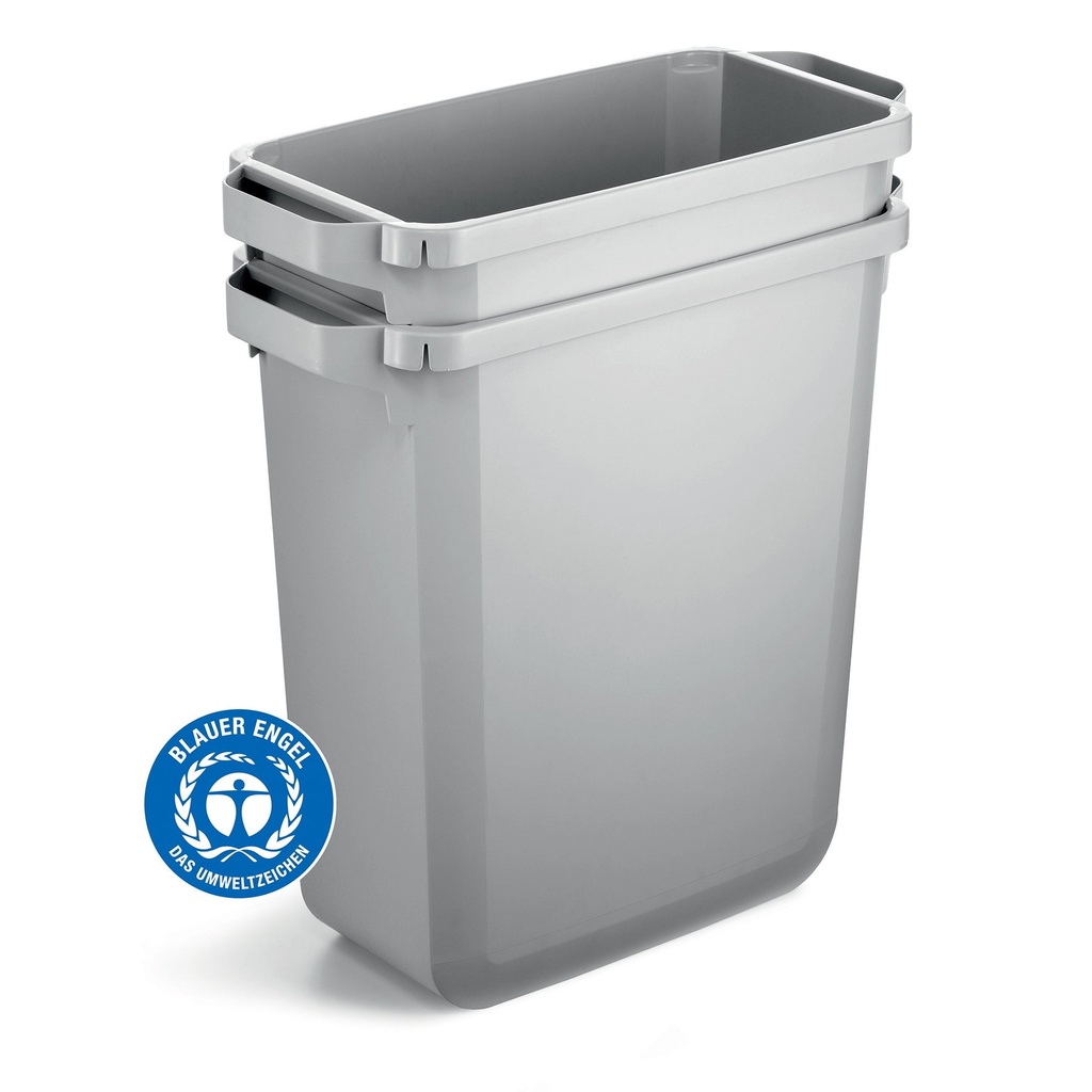 Soptunna DURABIN ECO grå 60L.