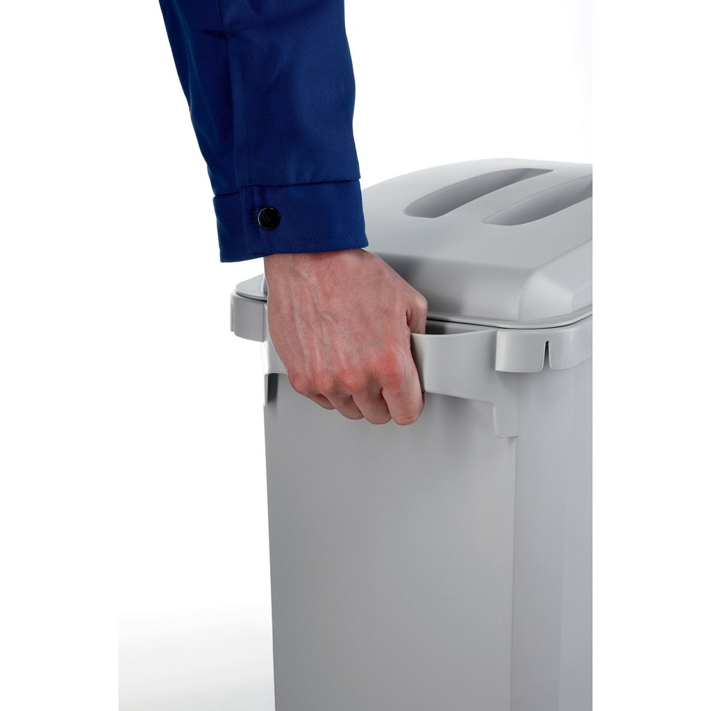 Soptunna DURABIN ECO grå 60L.