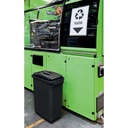 Soptunna DURABIN ECO svart 60