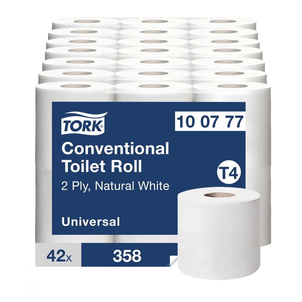 Toa Universal 2-lag T4 6 rullar/fp