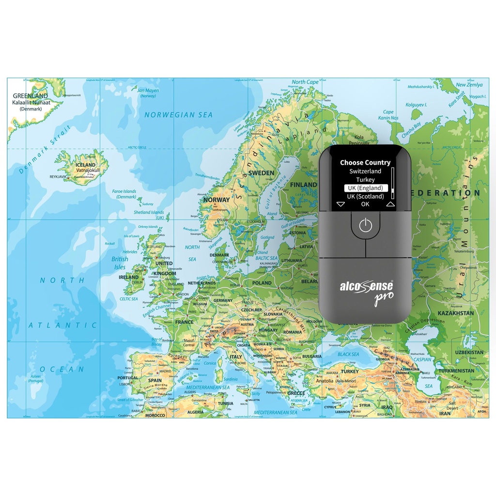 ALCOSENSE Alkoholmätare Pro