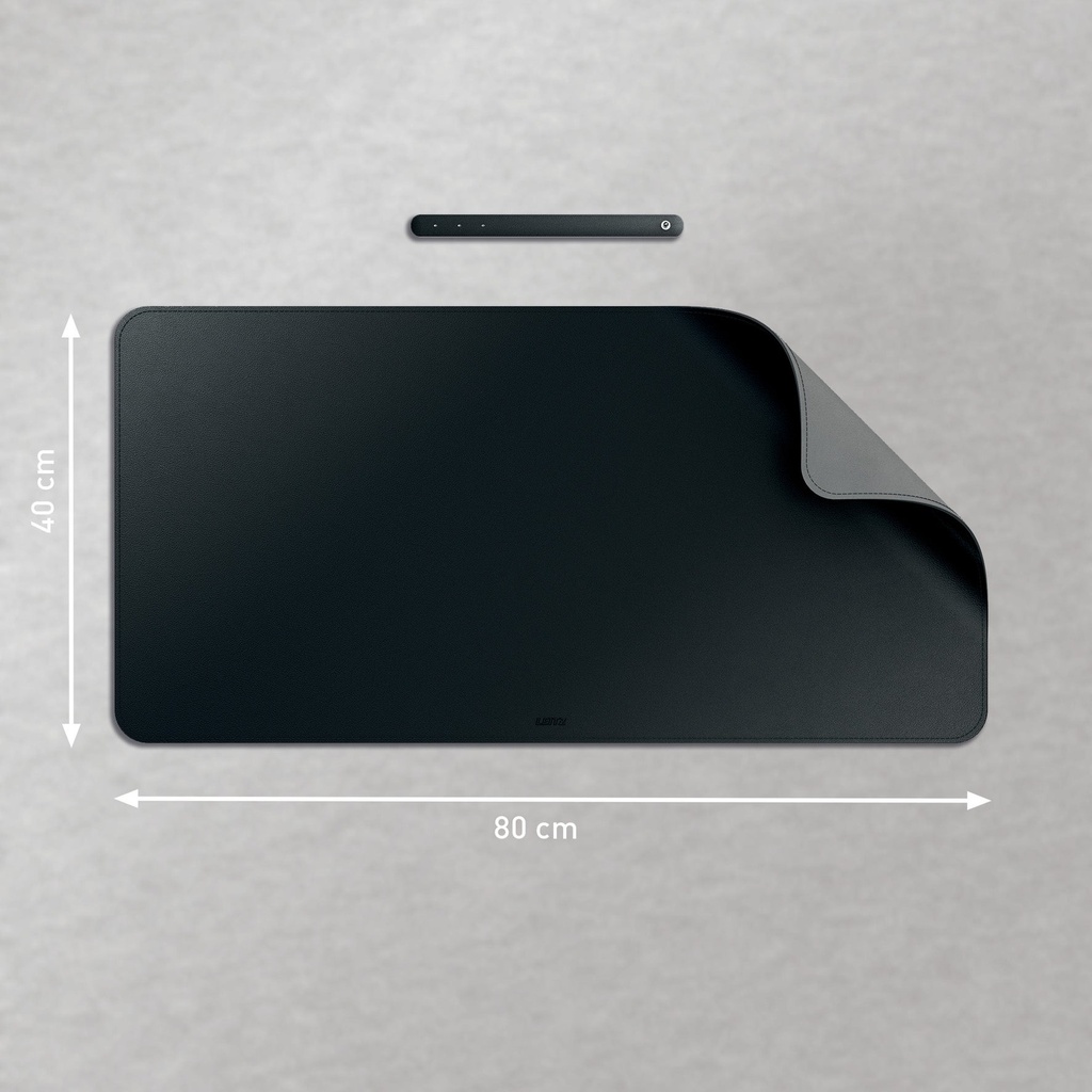 Skrivunderlägg 40x80 svart