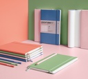 Anteckningsbok A5 soft dot svart