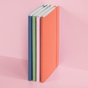Anteckningsbok A5 soft dot svart