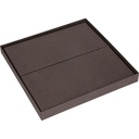 Box Bigso Levi canvas brun