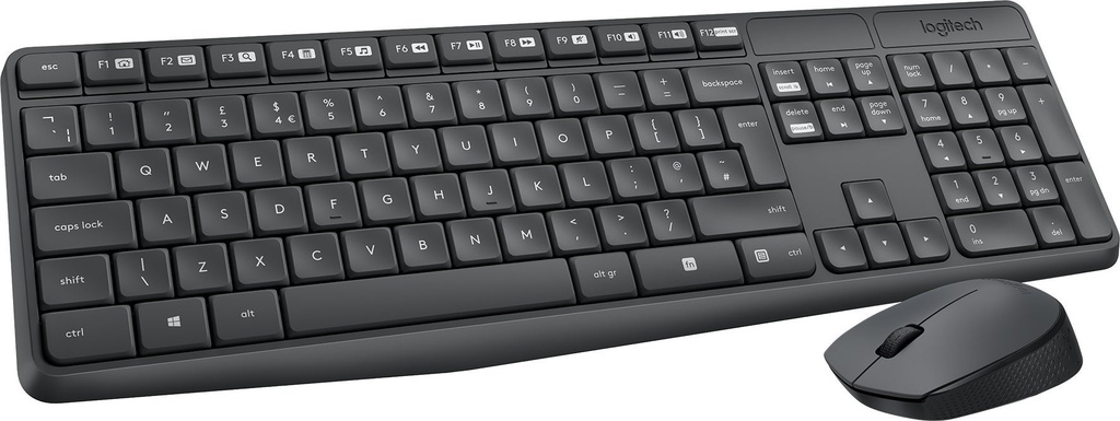 Logitech MK235 Paket med trådl