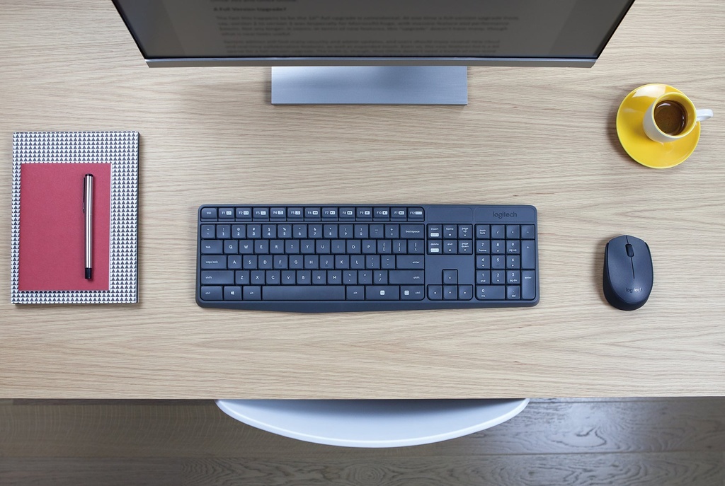 Logitech MK235 Paket med trådl