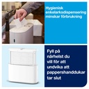 Dispenser H2 Servett vit