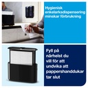 Dispenser H2 Servett Svart