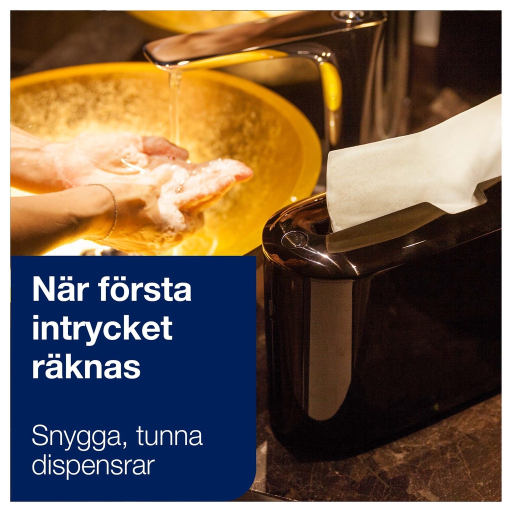 Dispenser H2 Servett Svart