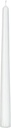 Antikljus Stearin 25cm vit 50p