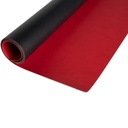 Underlägg PU 40x80 black/red