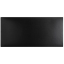 Underlägg PU 40x80 black/red