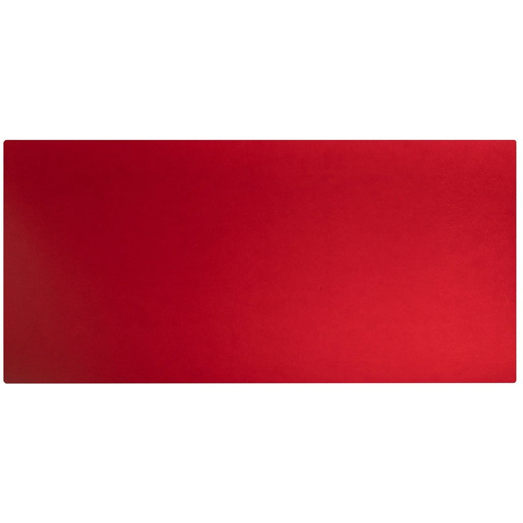 Underlägg PU 40x80 black/red