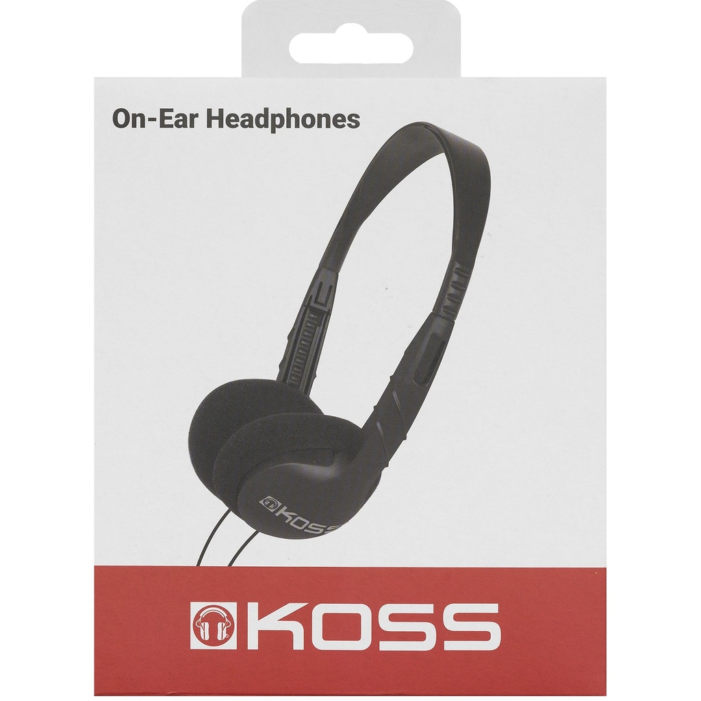 KOSS On-Ear Hörlur KPH5 Svart